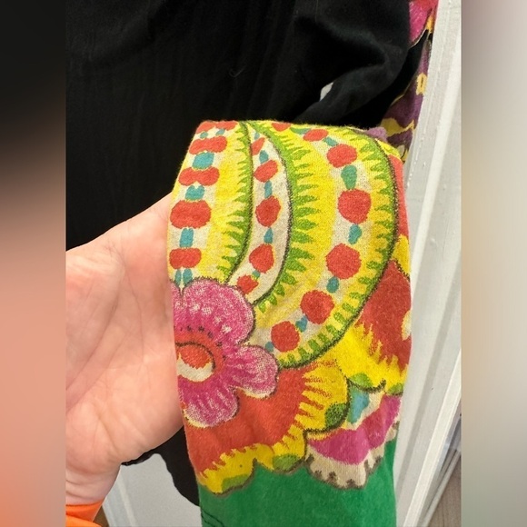 Desigual Long  Sleeve Sequin Shirt/Dress - Picture 5 of 8